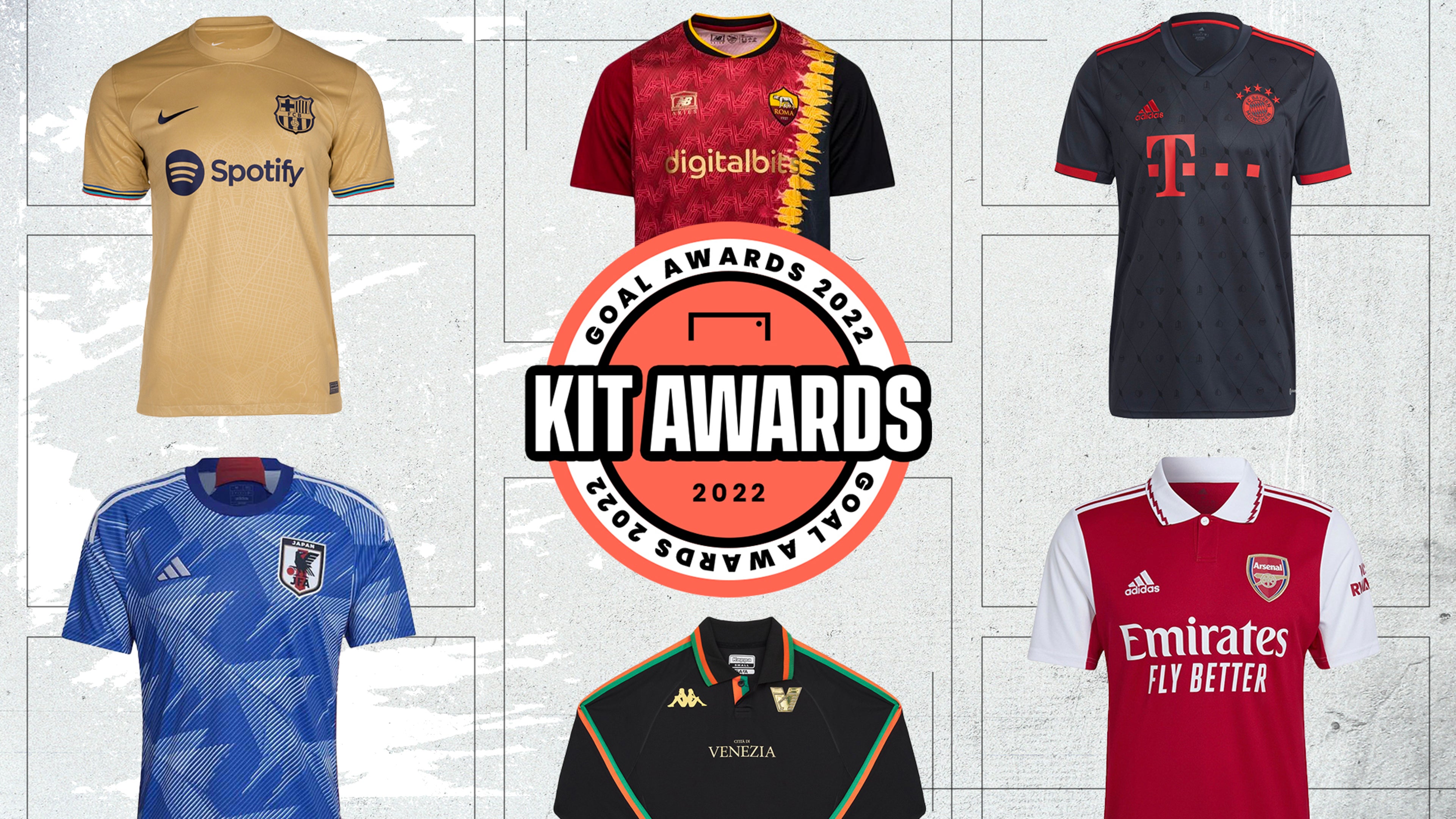 The GOAL Awards 2022: The best football kits of 2022